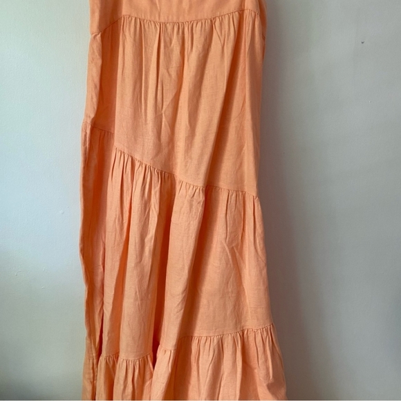NWOT Abercrombie & Fitch Asymmetrical Maxi Dress - Picture 3 of 4